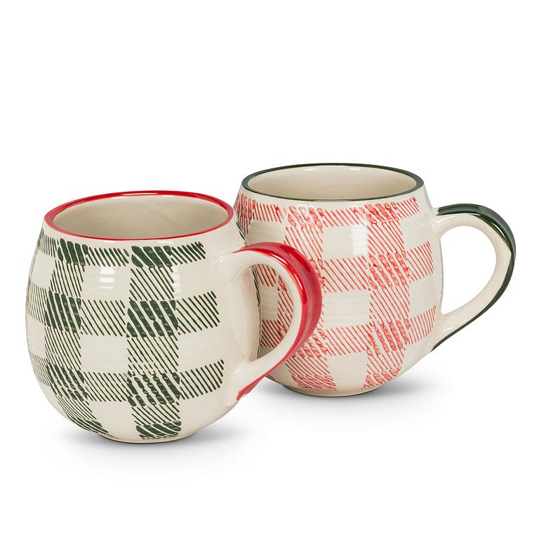 PLAID BALL Mug