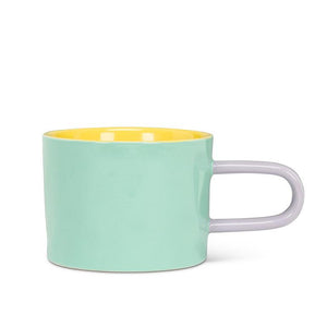 Triple Coloured Mug