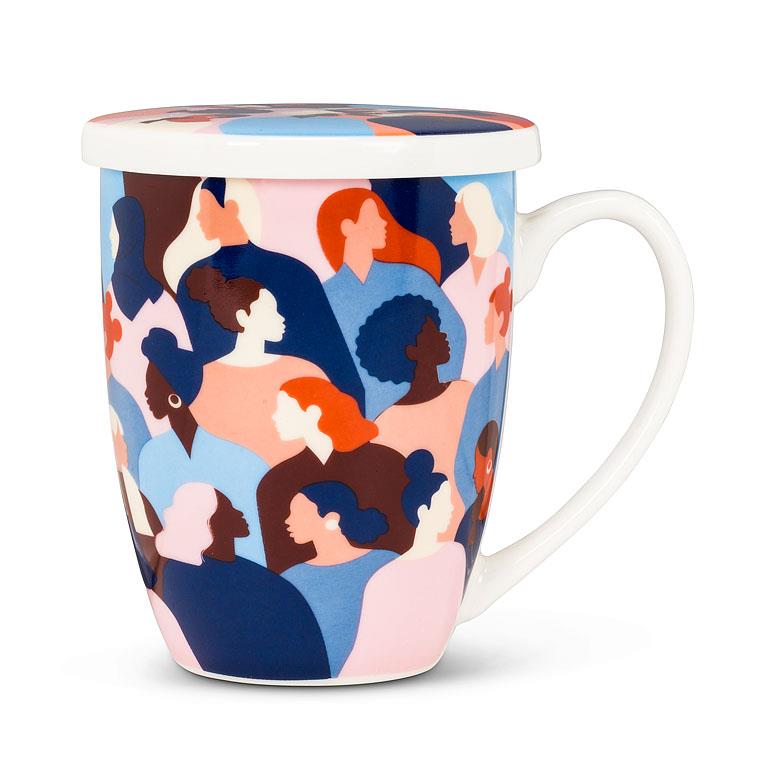 Togetherness Covered Mug & Strainer