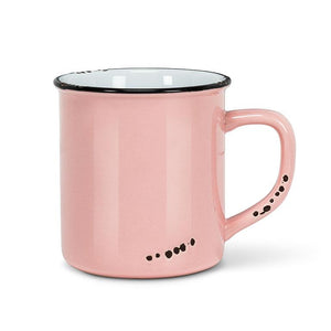 Enamel Look Mug
