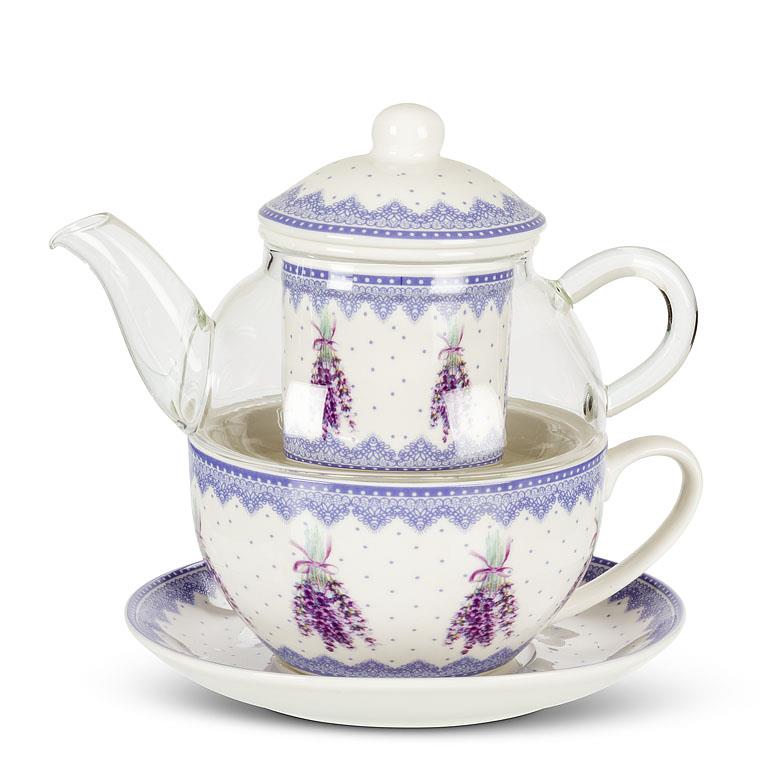 Lavender Tea Set