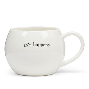 Shit Happens Ball Mug