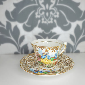 CRINOLINE LADY - Colclough Bone China