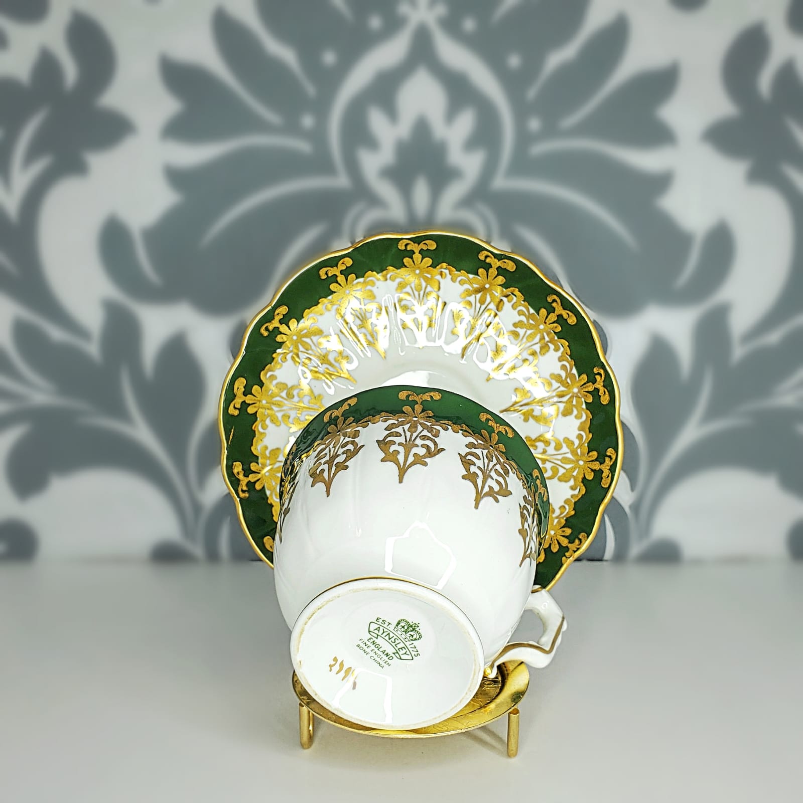 MYSTERY GREEN - Aynsley Bone China